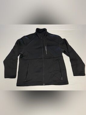 NWOT Spyder Men's Black Full-Zip Jacket - Size XL